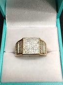 Men's Ring - Yellow Gold 10k (.417) 5.3 grams Size 8.5