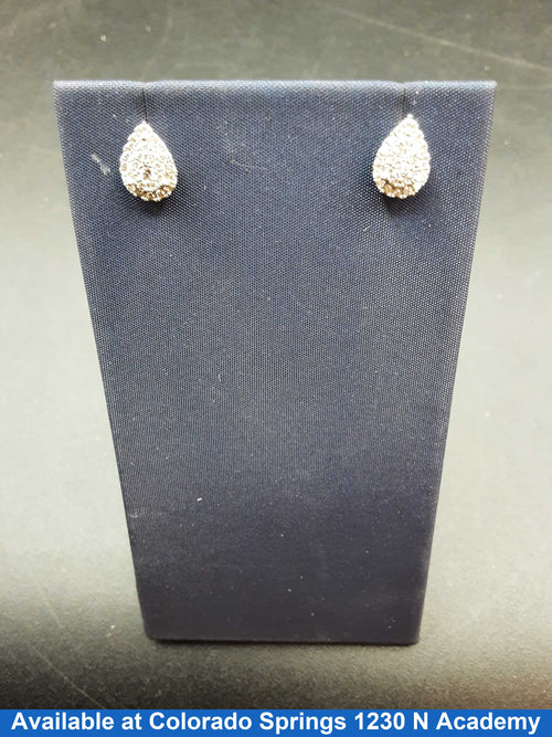 Earrings - White Gold 14k (.585) 1.5 grams