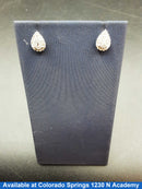 Earrings - White Gold 14k (.585) 1.5 grams