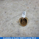 Men's Ring - Yellow Gold 14k (.585) 16 grams Size 10