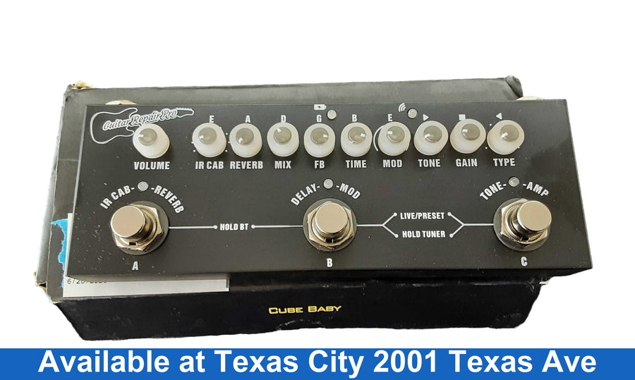 Guitarrepairpro Cubebaby Black Generic Preamplifier