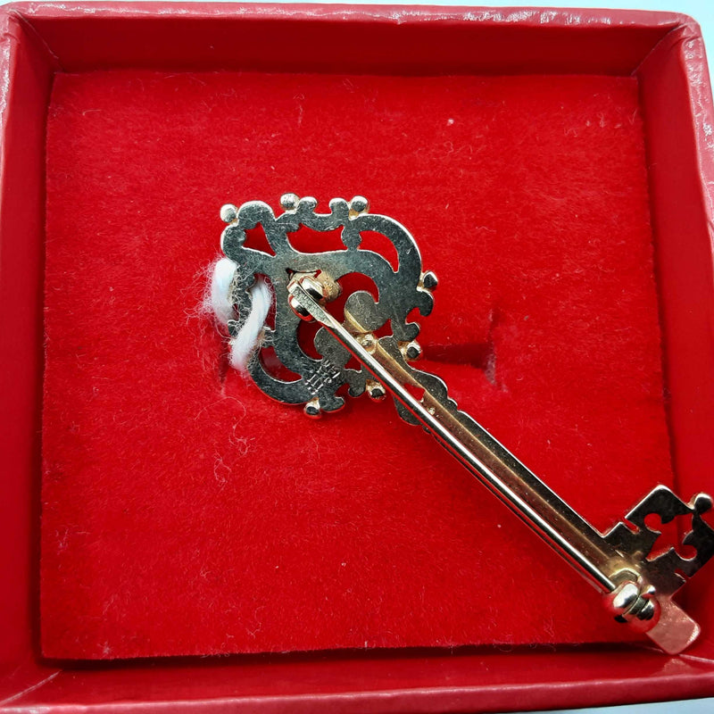 James Avery 14k Key Pin