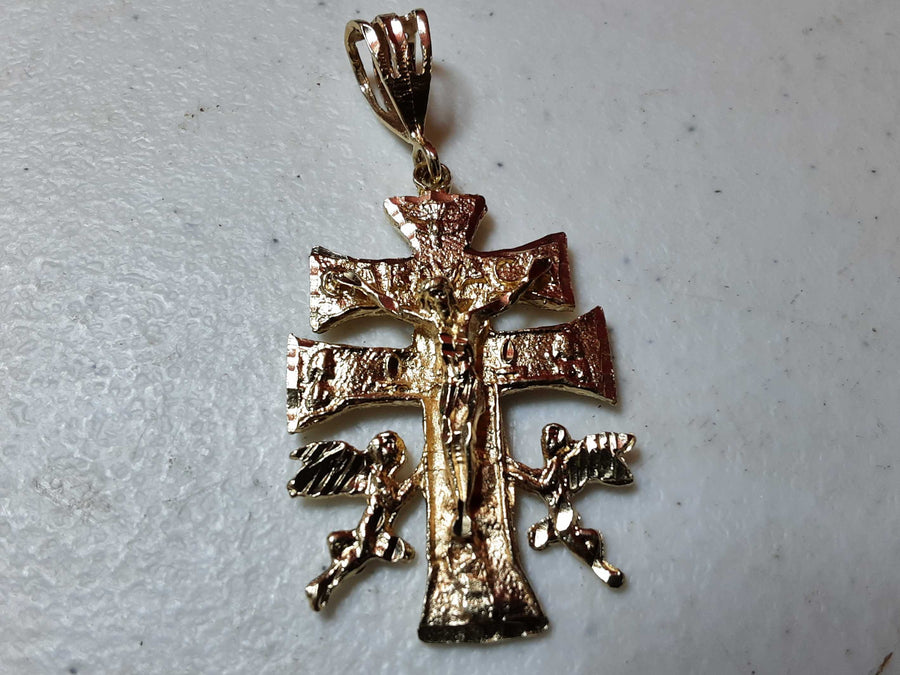 Religious Pendant - Yellow Gold 14k (.585) 10.9 grams