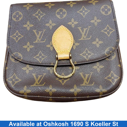 Louis Vuitton Saint Cloud Mm Brown Purse / Handbag