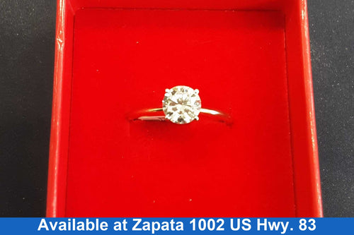 Ring - Engagement Set - Yellow Gold 10k (.417) 1.9 grams Size 8