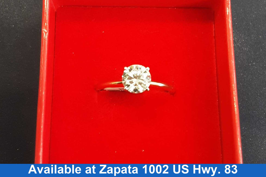 Ring - Engagement Set - Yellow Gold 10k (.417) 1.9 grams Size 8