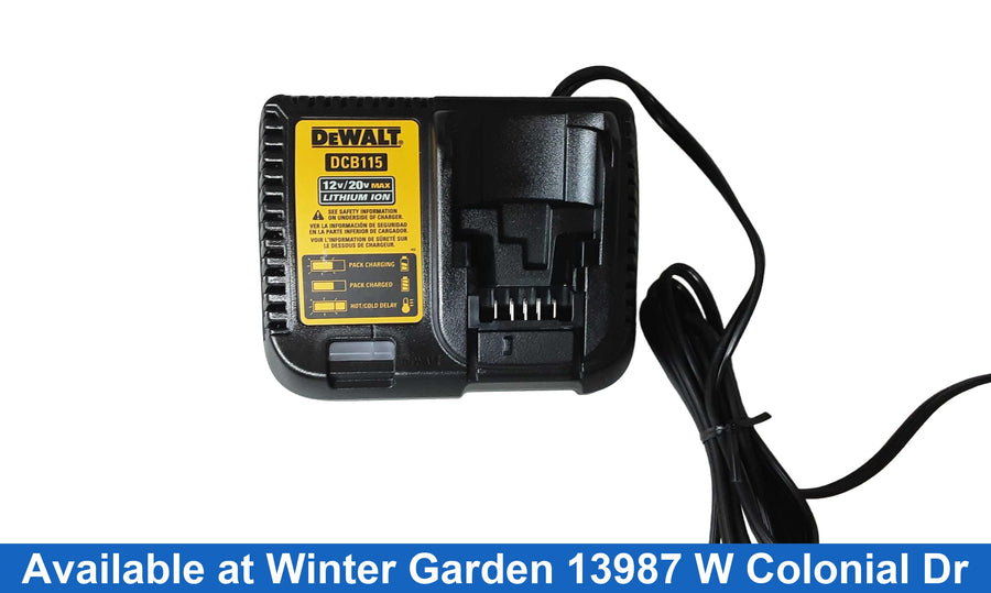 Dewalt Dcb115 Yellow Battery Charger