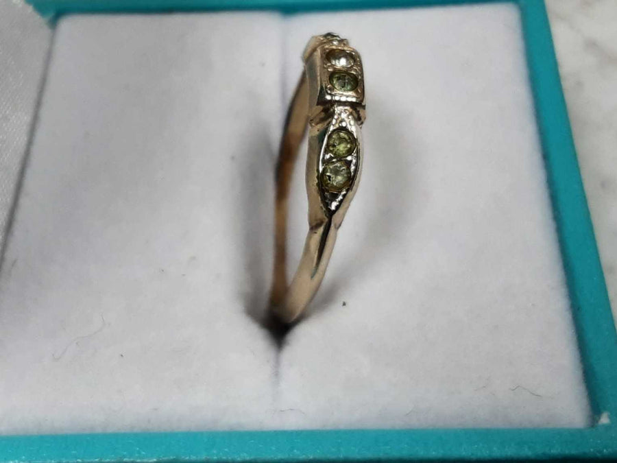 Women's Ring - Yellow Gold 10k (.417) 1.5 grams Size 7