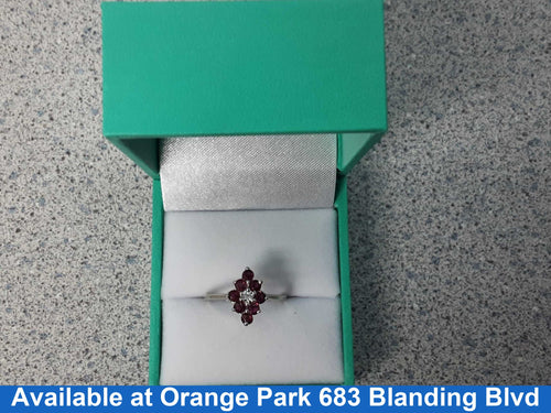 Women's Ring - White Gold 14k (.585) 2.2 grams Size 6.5