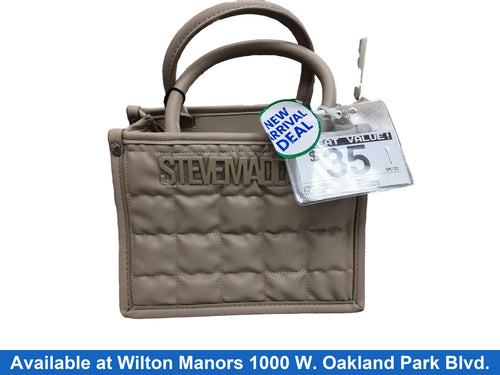 Steve Madden Dt622470 Beige / Tan Purse / Handbag