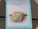 Men's Ring - Yellow Gold 14k (.585) 9.5 grams Size 7.5