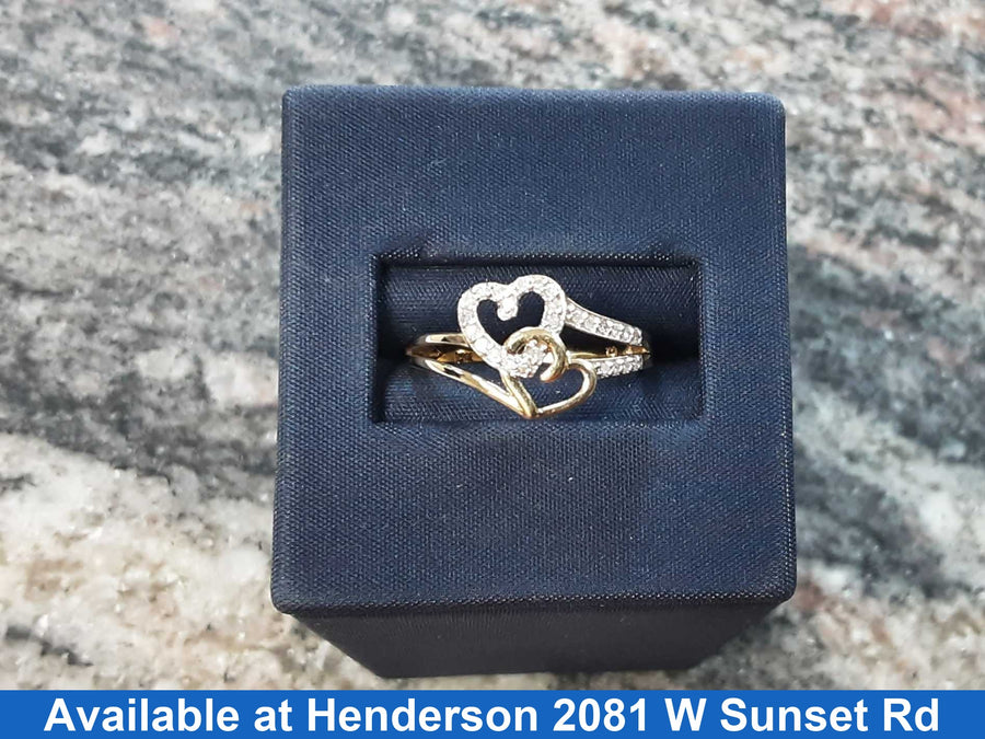 Women's Ring - Yellow Gold 10k (.417) 1.9 grams Size 7