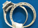Ring - Engagement Set - Silver 6.3 grams Size 9