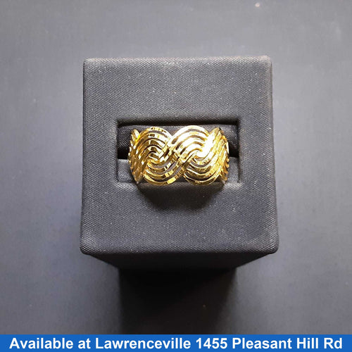 Women's Ring - Yellow Gold 18k (.750) 3.5 grams Size 20
