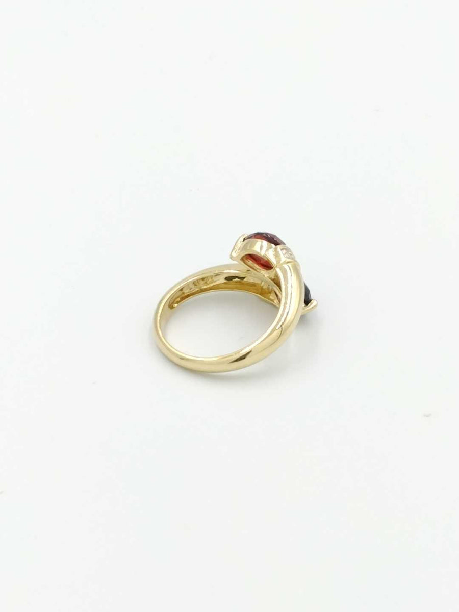 Women's Ring - Yellow Gold 14k (.585) 6.4 grams Size 10