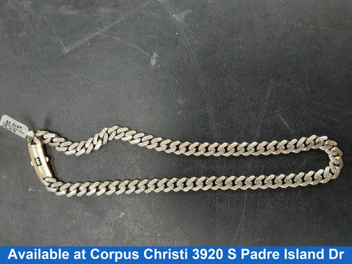 Cuban Link Chain - Yellow Gold 10k (.417) 33.5 grams 23 inch