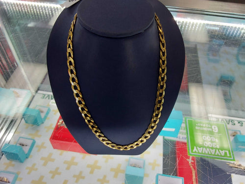 Cuban Link Chain - Yellow Gold 14k (.585) 30.9 grams 24 inch