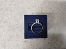 Women's Ring - Solitaire - White Gold 14k (.585) 2.4 grams Size 20
