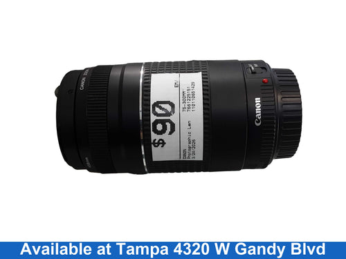 Canon 75-300mm' Black Photographic Lens