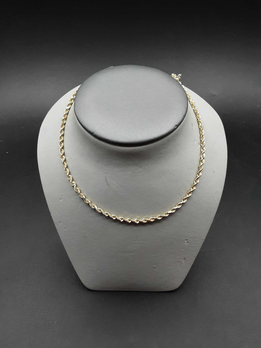Rope Chain - Yellow Gold 14k (.585) 16.9 grams 20 inch