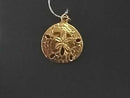 Coin Pendant - Yellow Gold 14k (.585) 3.3 grams