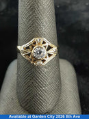 Women's Ring - Yellow Gold 14k (.585) 2.4 grams Size 9