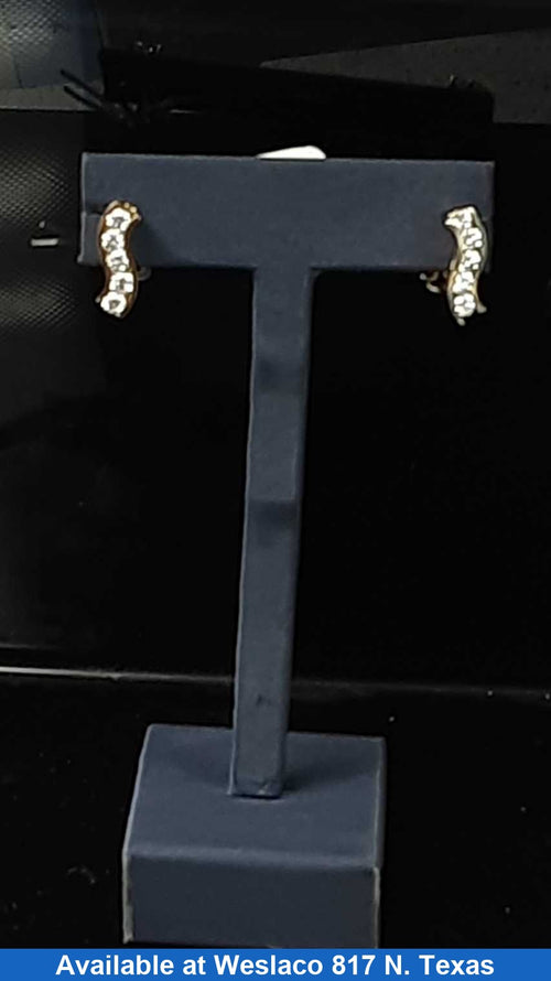 Earrings - Yellow Gold 10k (.417) 1.3 grams