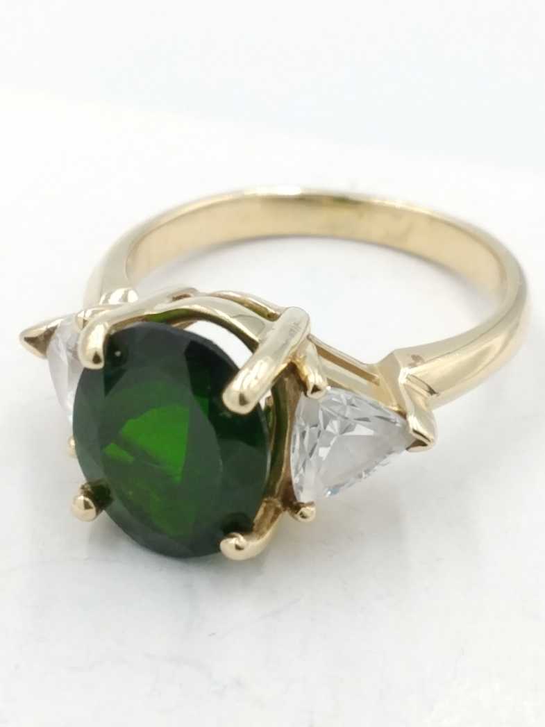 Women's Ring - Yellow Gold 14k (.585) 4.3 grams Size 6