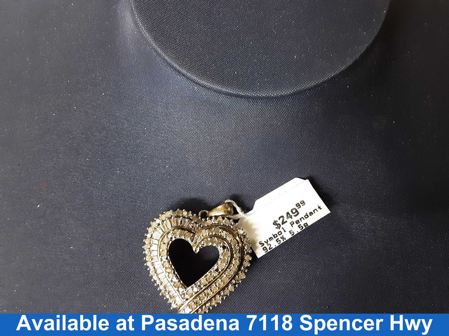 Symbol Pendant - Silver 5.5 grams