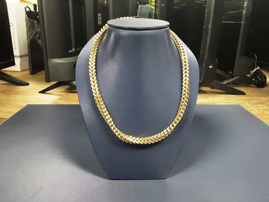Box Chain - Yellow Gold 10k (.417) 52.7 grams 28 inch