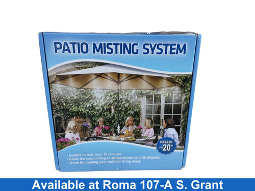 Outdoor Patio Mysting System Black Other Outdoor Appliance