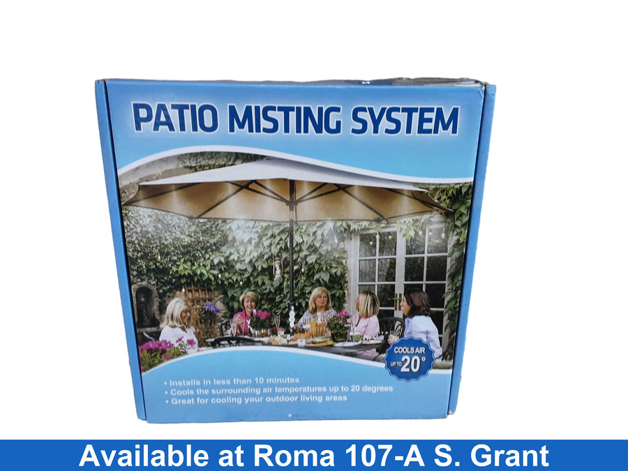 Outdoor Patio Mysting System Black Other Outdoor Appliance