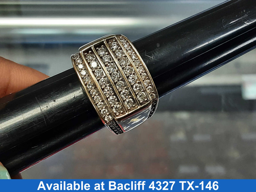 Men's Ring - Yellow Gold 10k (.417) 9.6 grams Size 7