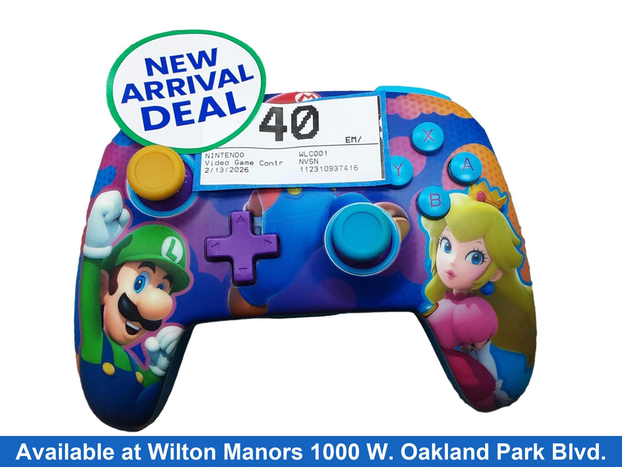 Nintendo Wlc001 Multi-color Gaming Controller