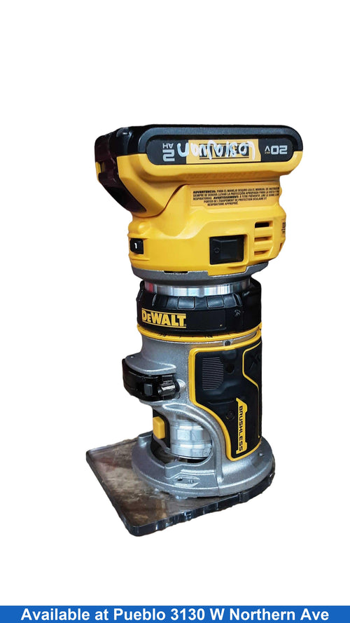 Dewalt Dcw600 Yellow Cordless Router