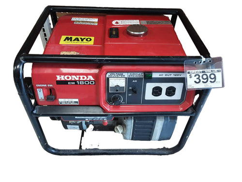 Honda Em1800 Red Generator