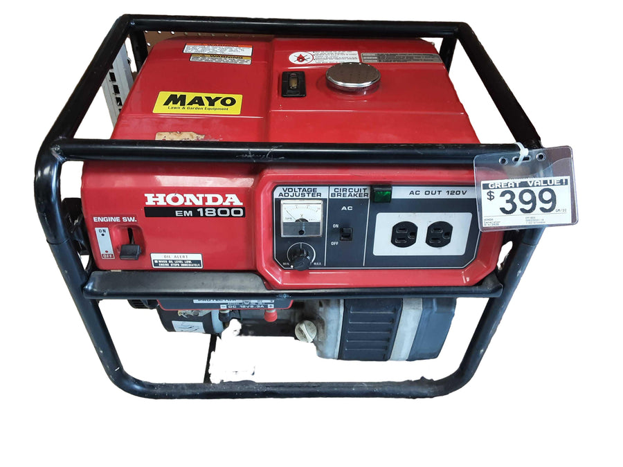 Honda Em1800 Red Generator