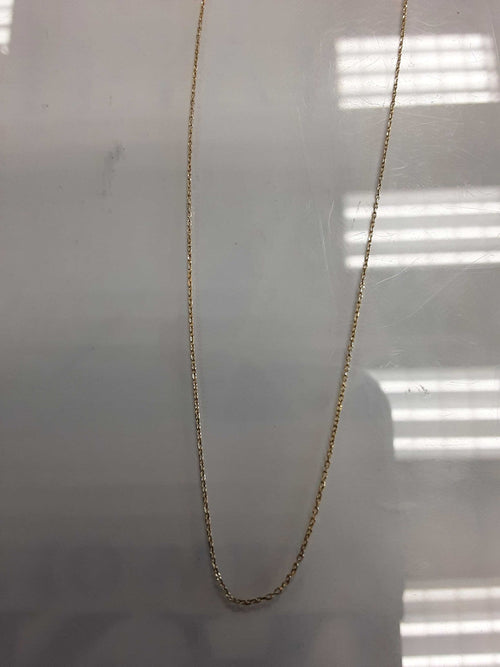 Chain - Yellow Gold 14k (.585) 0.5 grams 18 inch