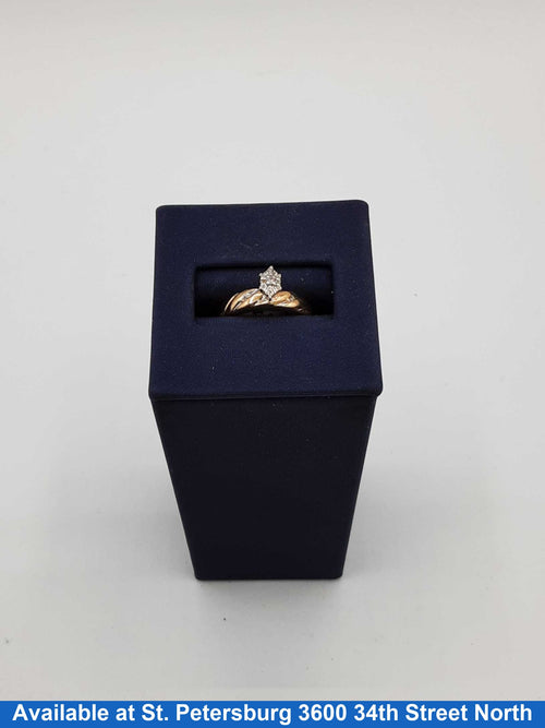 Women's Ring - Solitaire - Yellow Gold 10k (.417) 2.1 grams Size 7
