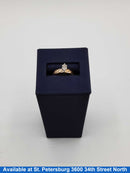 Women's Ring - Solitaire - Yellow Gold 10k (.417) 2.1 grams Size 7