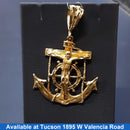 Religious Pendant - Yellow Gold 10k (.417) 9.1 grams