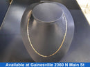 Gucci Chain - Tricolor Gold 10k (.417) 3 grams 20 inch