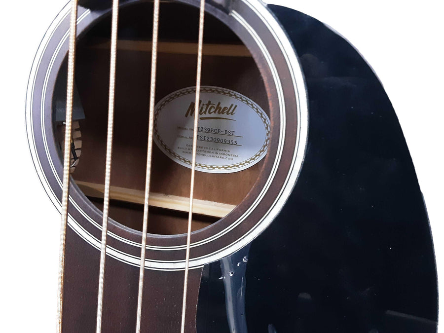 Mitchell T239bce-bst Brown Acoustic / Electric Classic Guitar