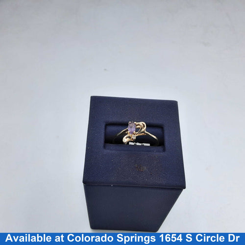 Women's Ring - Yellow Gold 10k (.417) 1.4 grams Size 9
