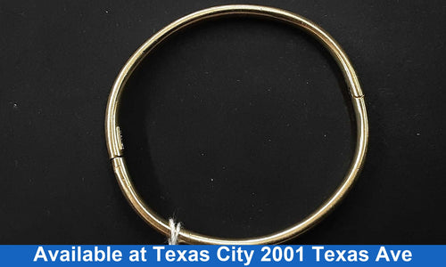 Bangle Bracelet - Yellow Gold 10k (.417) 3.6 grams 4 inch