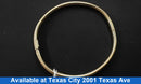 Bangle Bracelet - Yellow Gold 10k (.417) 3.6 grams 4 inch