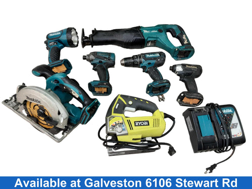 Makita Xrj04 Green Cordless Reciprocating Saw