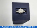 Ring - Engagement Set - White Gold 14k (.585) 3.3 grams Size 8