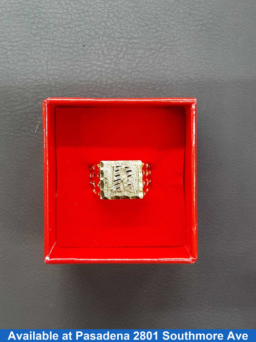 Men's Ring - Yellow Gold 10k (.417) 3.2 grams Size 10