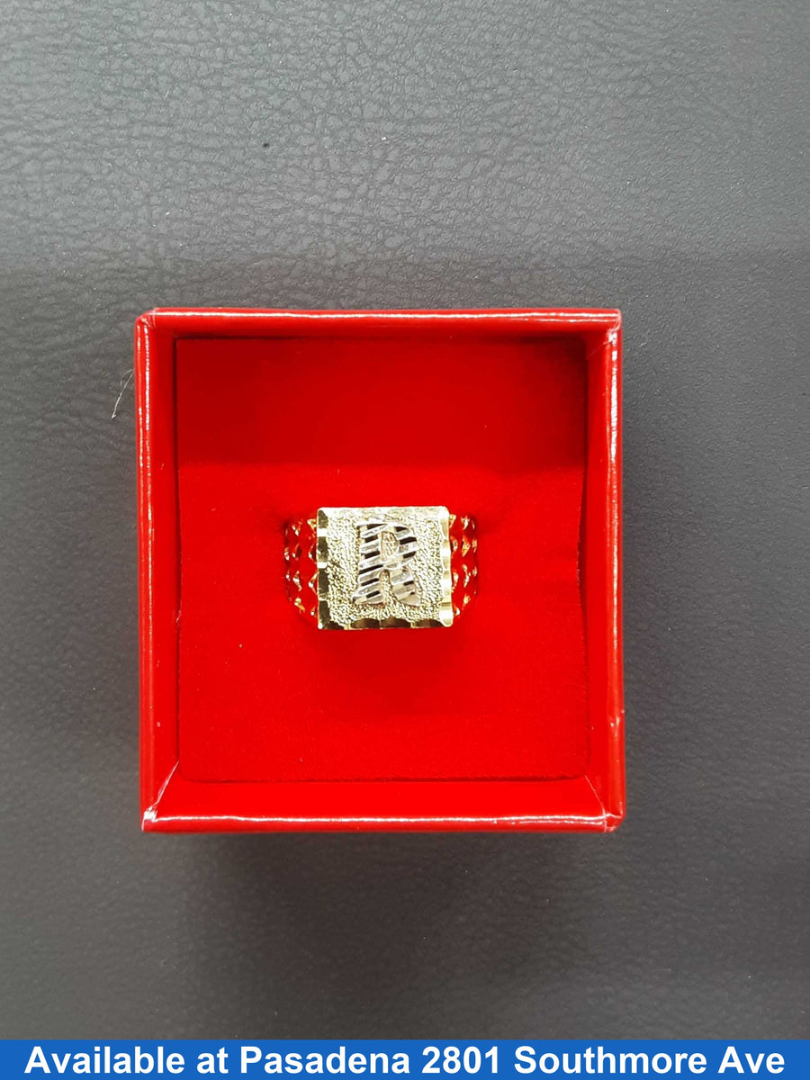 Men's Ring - Yellow Gold 10k (.417) 3.2 grams Size 10